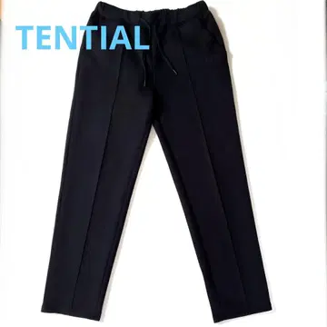 TENTIAL 로고 스웨트 팬츠 바지 블랙