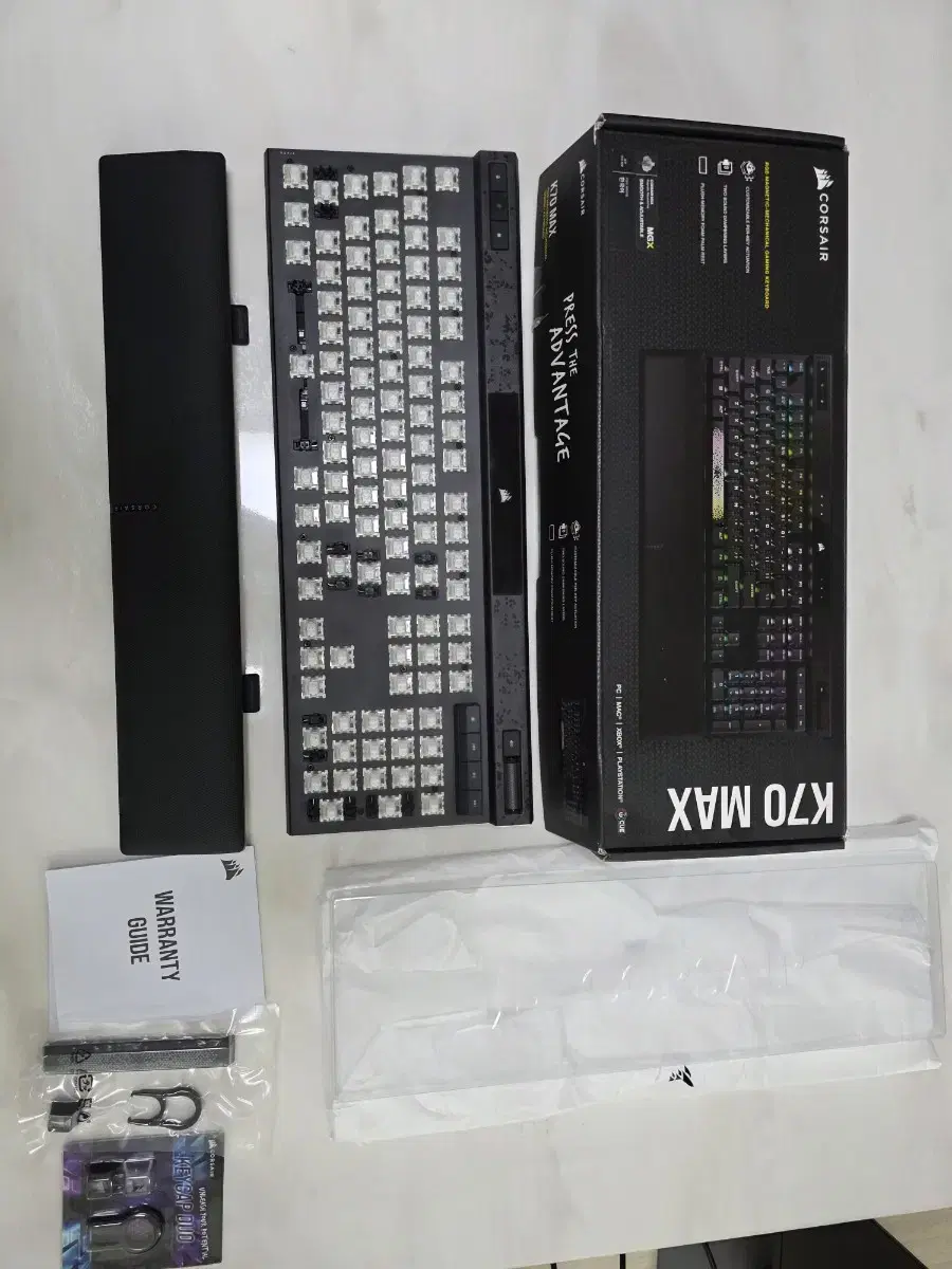Corsair k70max Fully Lubricated Broadcast Rapid Trigger