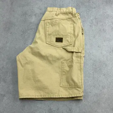 BIG SMITH 페인터 하프 팬츠 립 재고 구제 의류 베이지 W33
