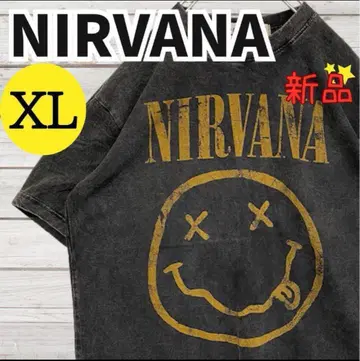 닐바나 NIRVANA 해외 밴드 티셔츠 락 티 미사용 새상품 2500XL