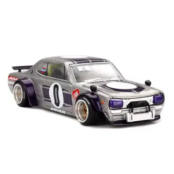 1/64 보라색 하코스카 GT-R 카이도 워크스 V1 (Y101)