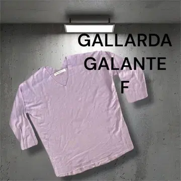 GALLARDA GALANTE 니트 얇은 소재 썸머 스웨터 퍼플