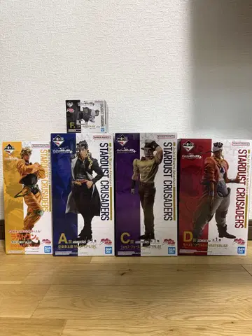 JOJO 제일복권 피규어 5종 세트