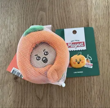 BTS 키링 마그넷 오렌지 슈키 ORANGE SHOOKY
