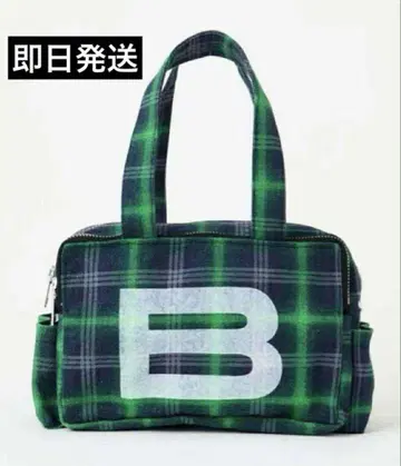 새상품 beeden MINI B LOGO BAG CHECK 체크