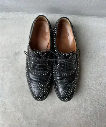 Church's 스터드 가죽 신발 UK4 (23.5~24cm)