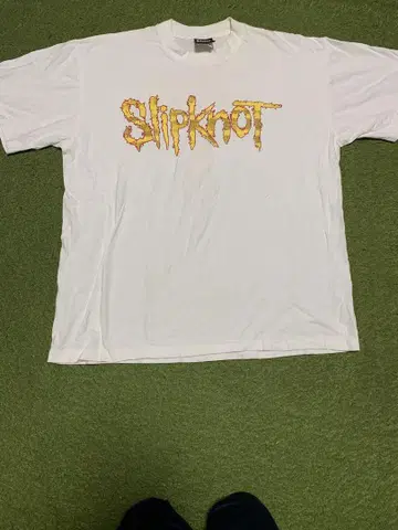 Slipknot 로고 티셔츠 화이트