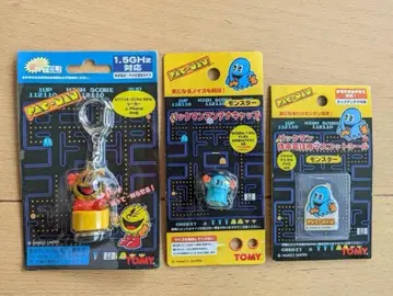 팩맨 PAC-MAN 키링 외 3종 세트 TOMY
