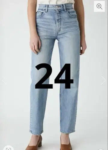 moussy 데님 PLAIN JEANS STRAIGHT 24