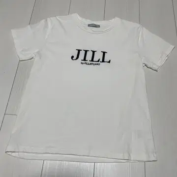 JILL by JILL STUART 오가닉 자수 로고 티셔츠