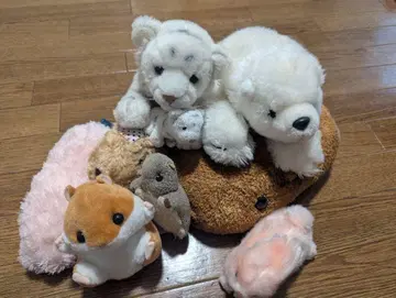 봉제 인형 동물원 세트
