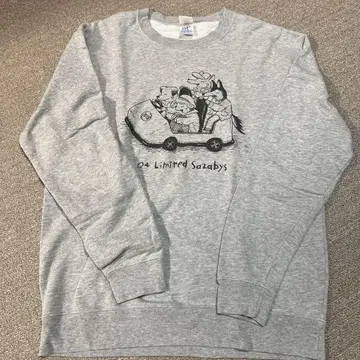 04 Limited Sazabys 2018 뉴 이어 맨투맨 그레이 L