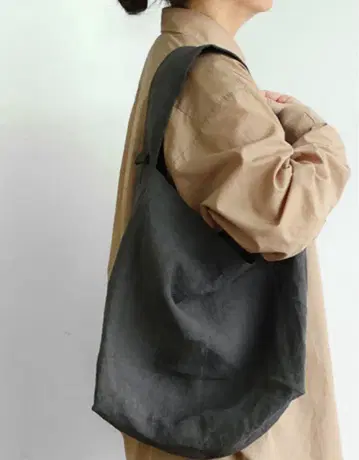 나카가와 마사시치 상점  천일건조 린넨 숄더백  생지