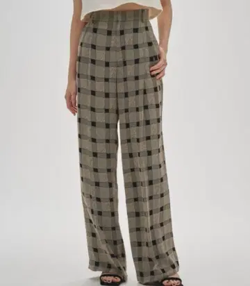 새상품 todayful Checkjacquard Tuck Trousers