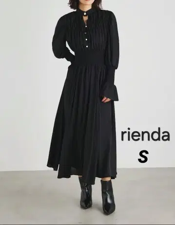 rienda 개더 플레어 원피스 S 사이즈