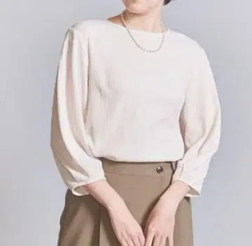 BEAUTY&YOUTH 양류 라운드 헴 풀오버