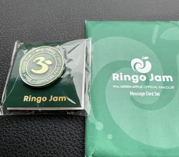 Ringo Jam 핀 배지 메시지 카드 세트