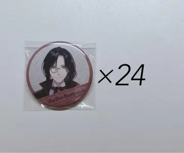 니지산지 셰린 버건디 캔뱃지