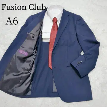 Fusion Club A6 네이비 남성용 자켓 비즈니스 스트라이프
