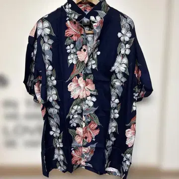 TROPOCO HAWAII 알로하 셔츠 L 사이즈 네이비