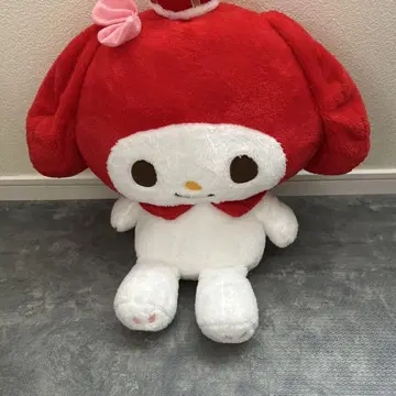 유루카라 산리오 캐릭터즈 마이멜로디 기가 점보 왕관 봉제 인형