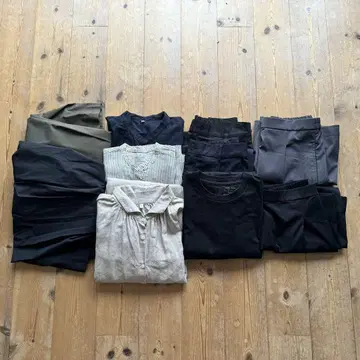 무인양품 L/XL 사이즈 세트, 마터니티에도 적합