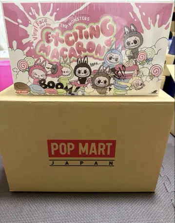 POPMART LABUBU 마카롱 러브부 모듬 박스