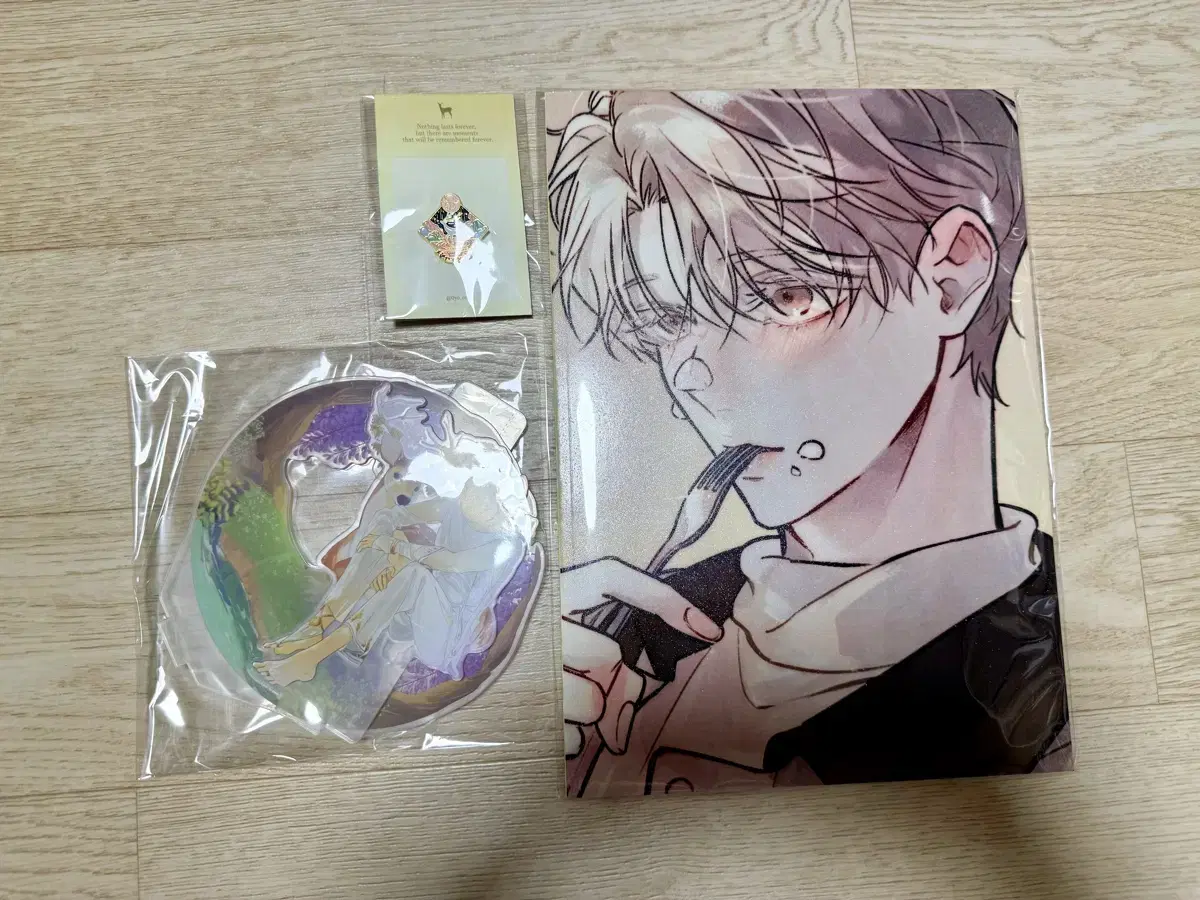 Debumotjuk Seon Ahyeon Birthday Cafe Catalog Acrylic Stand Badge Poca Postcard 4 Cut Photo