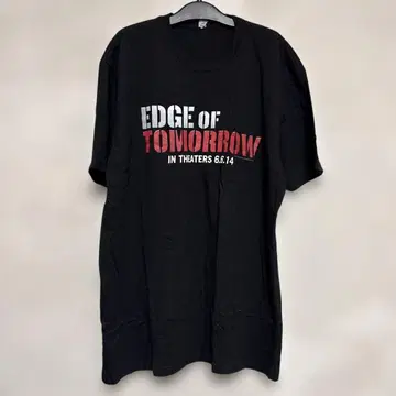 톰 크루즈 EDGE OF TOMORROW 무비 티셔츠 XL 2013
