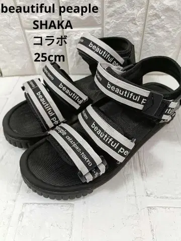 뷰티풀피플 SHAKA 콜라보 스포츠 샌들 25cm