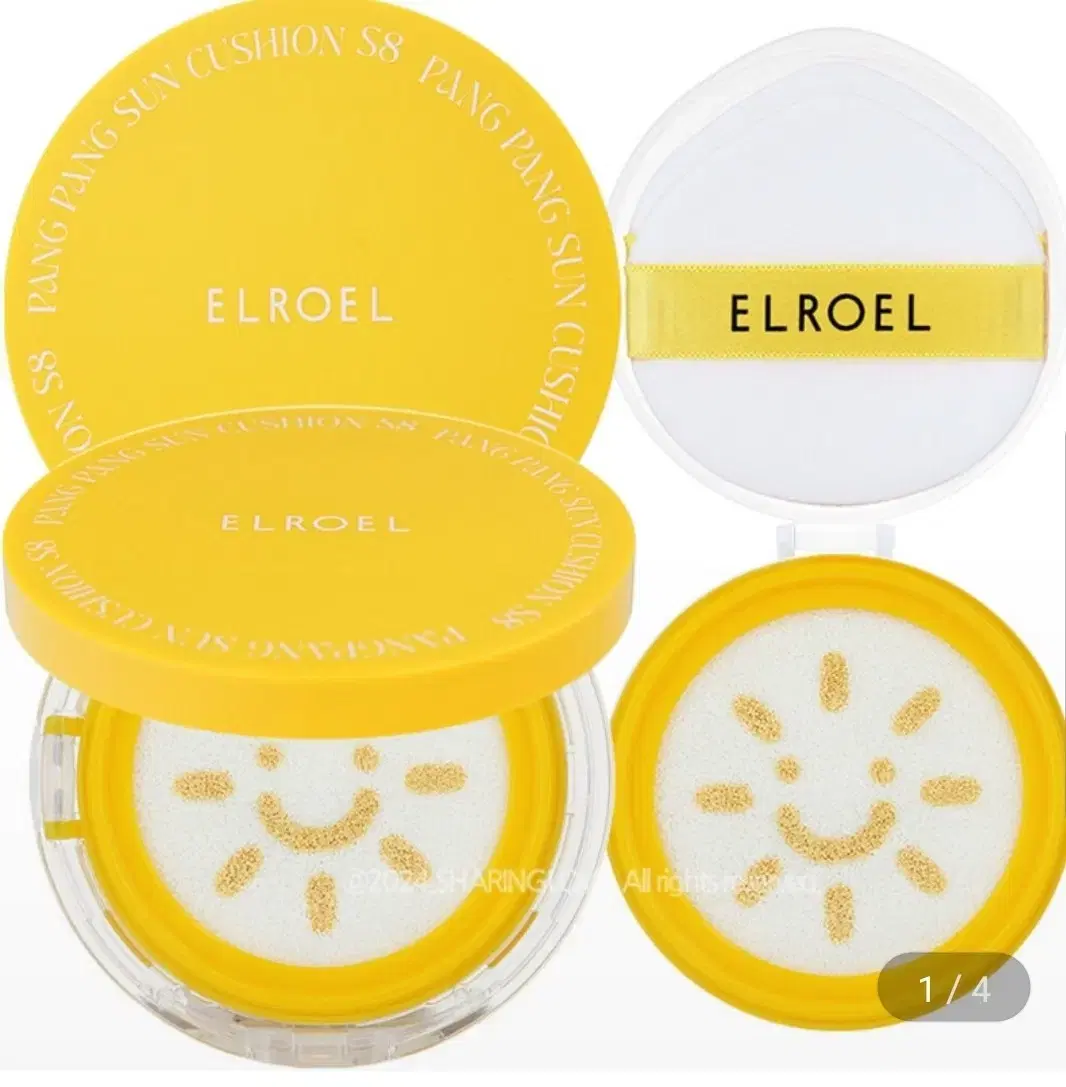 Elroel PangPang Big Sun Cushion Main Product 1ea + Refill 1ea Set