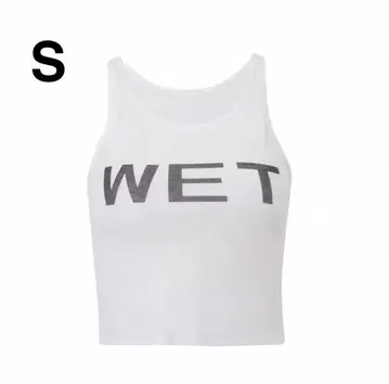 화이트 탱크탑 S WET