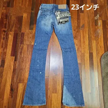 MOUSSY 빈티지 데님 부츠 컷 23인치 택 없음
