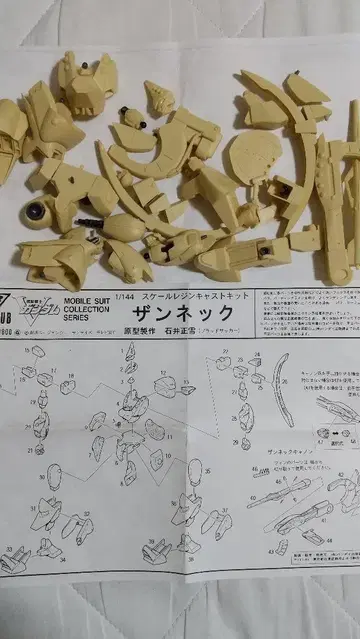 잔넥 1/144 b-club 정크