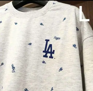 다저스 반팔 L 사이즈 올 패턴 로고 미사용 새상품 MLB 공식