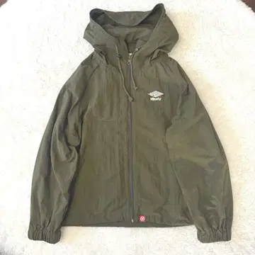 9090 카키 나일론 아노락 후드티 Anorak hoodie M