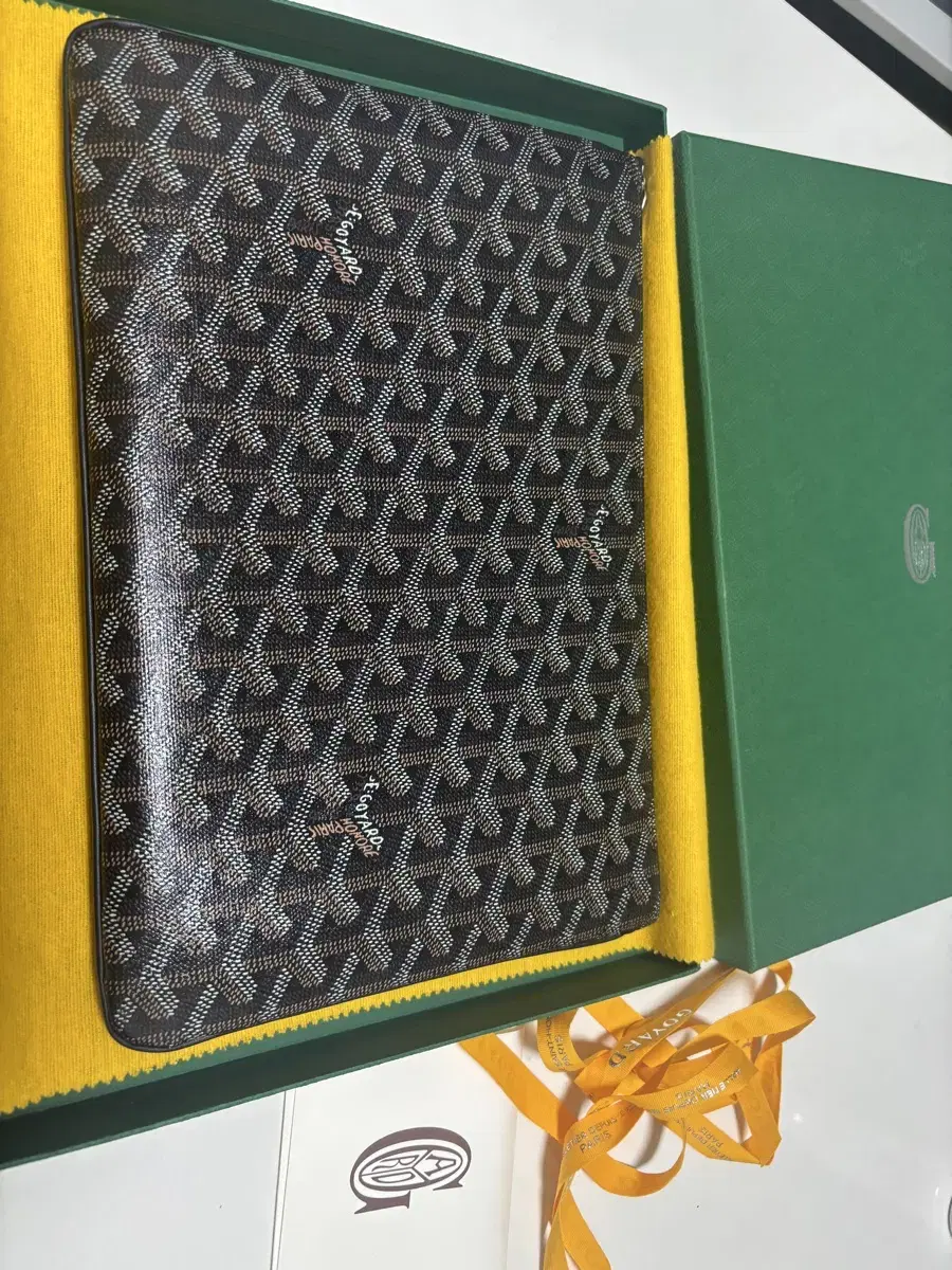 Goyard Clutch mm Black