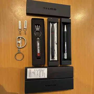 nismo 카본 볼펜, 샤프, 키링 기타 세트