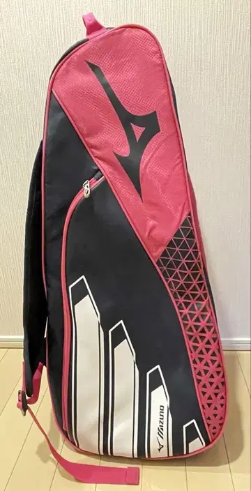 Mizuno 테니스 라켓 백 핑크