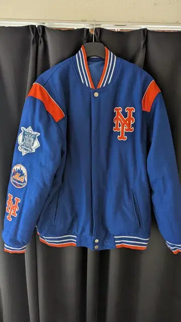 뉴욕 메츠 바시티 자켓 리버서블 2XL NY METS