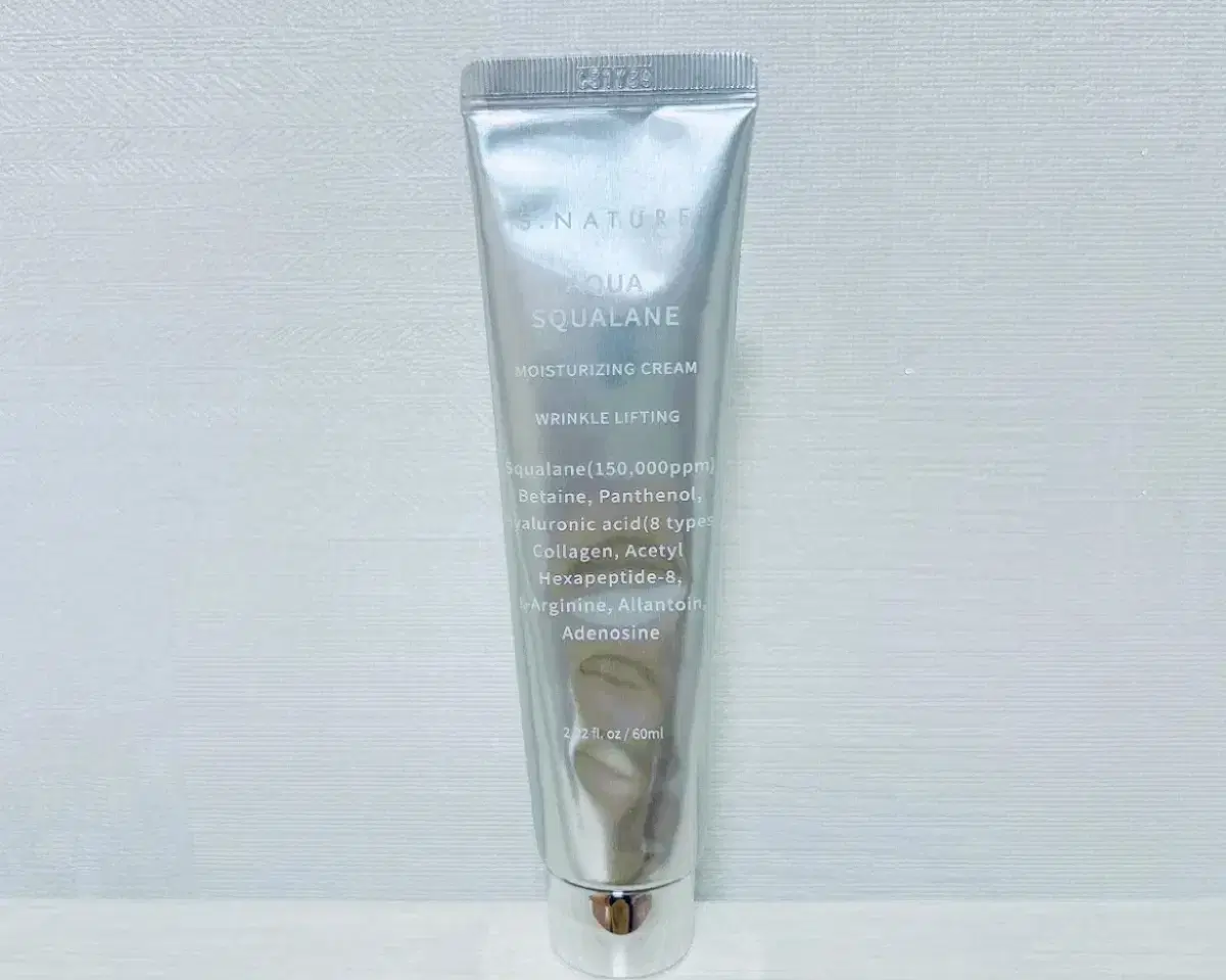 (새상품) 에스네이처 아쿠아 스쿠알란 수분크림 60ml