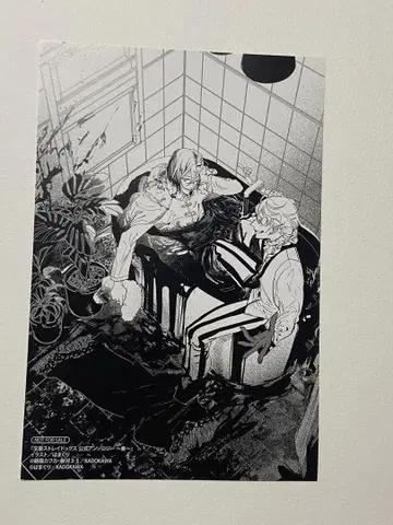 문호 스트레이독스 공식 선집  특전 엽서