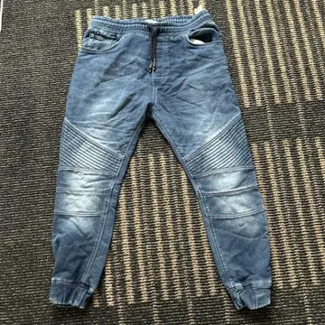 데님 블루 조거 팬츠 USA XL