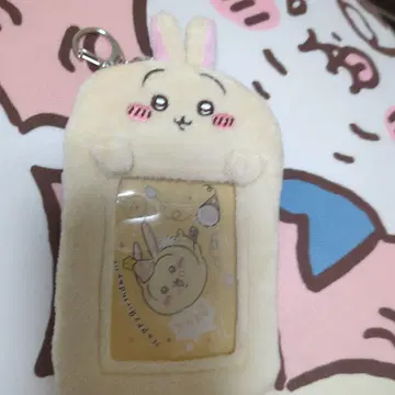 치이카와 봉제 인형 카드 홀더 토끼