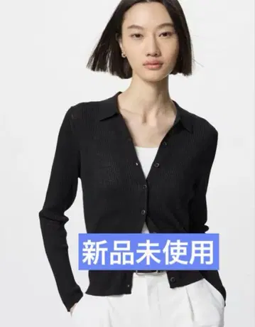 유니클로 UNIQLO 리브 폴로 가디건