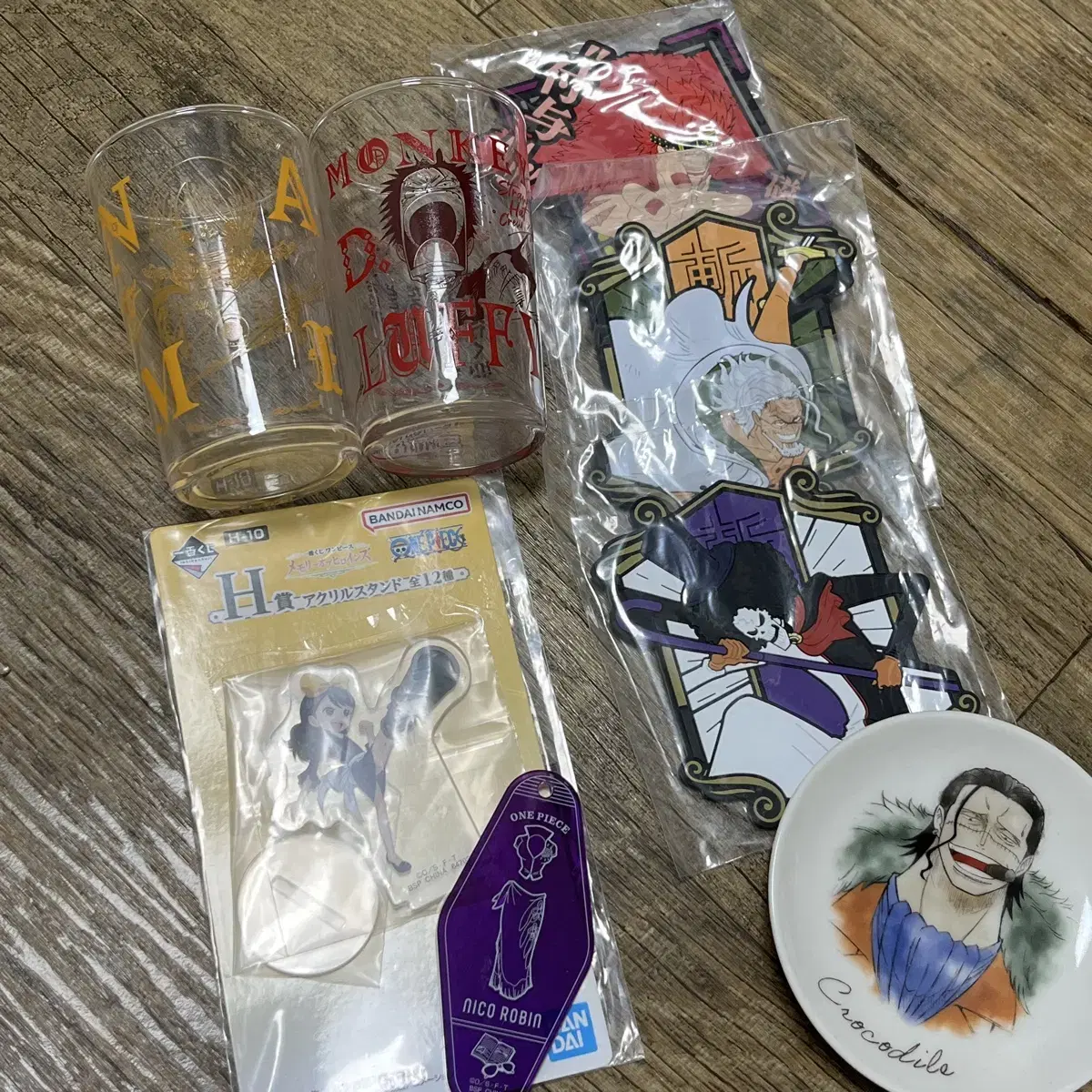 원피스 쿠지 굿즈 일괄 판매