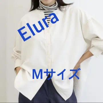 4204 elura 셔츠 화이트 M 미사용 새상품