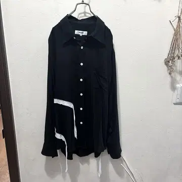 sulvam 블랙 M 긴팔 셔츠