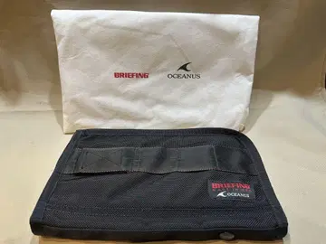 BRIEFING OCEANUS 콜라보 트래블 클러치백 블랙
