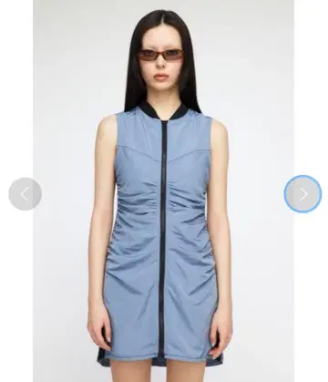 LAGUA GEM 라구아젬 슬리브리스 원피스 블루